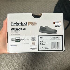 Timberland Burbank SR Slip-On Work Shoe - Black